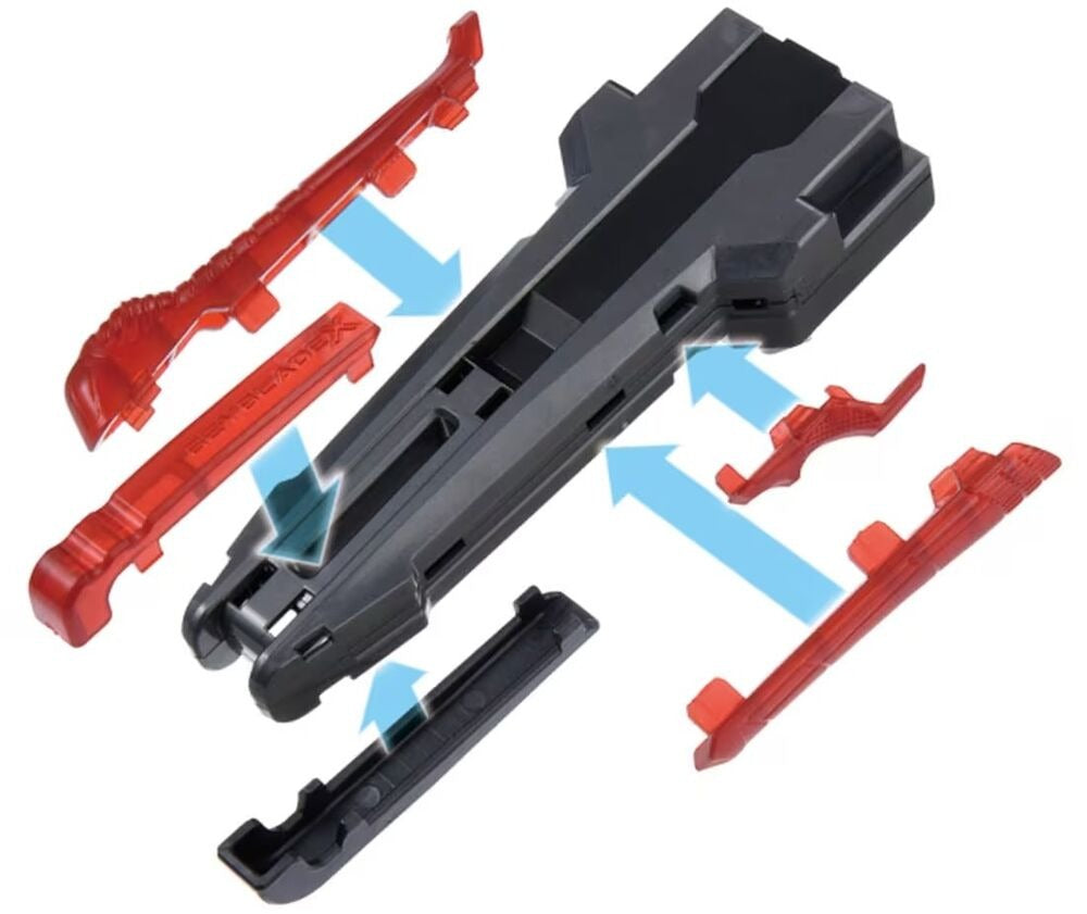 Rubber Custom Grip Gunmetal Version | BX-41