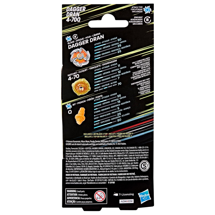 Dagger Dran 4-70q Hasbro