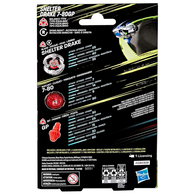 Hasbro Beyblade Shelter Drake