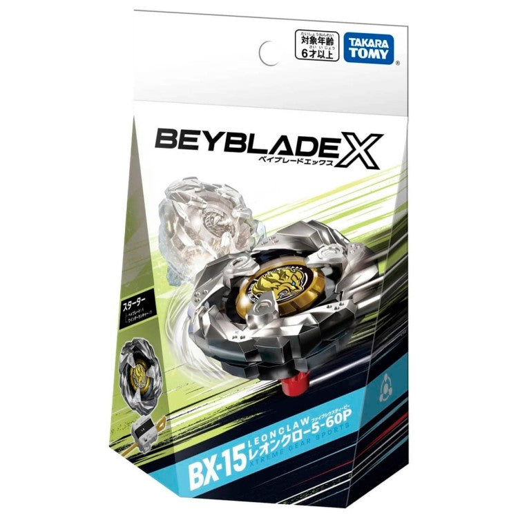 Takara Tomy Beyblade X Leon Claw